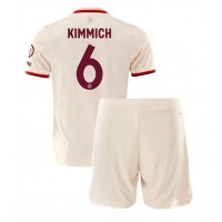 Maglia Calcio Bayern Munich Joshua Kimmich #6 Terza Divisa Bambino 2024-25 Manica Corta (+ pantaloncini)